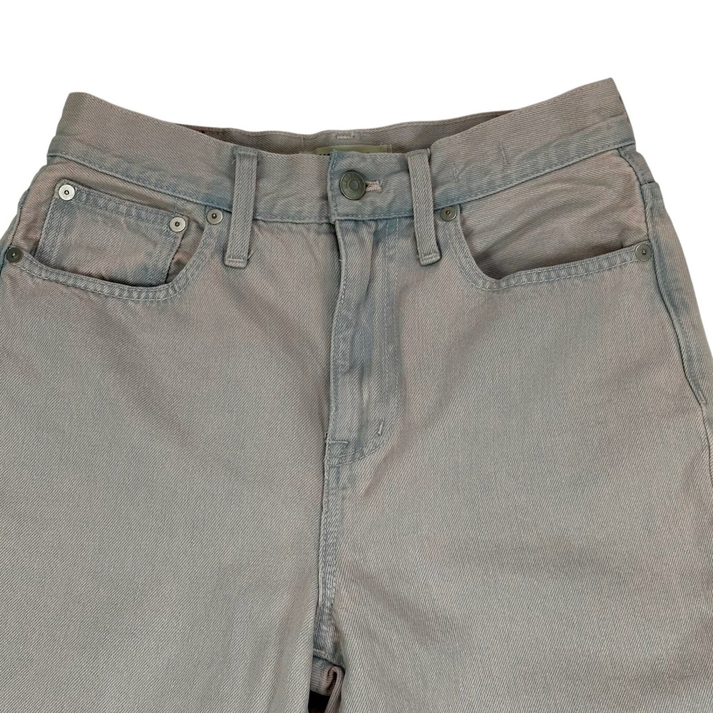 Madewell The MomJean Overdyed Edition - Lilac over Indigo -Women's Size 26 - Picture 4 of 10